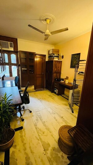 Bedroom in 3 BHK Builder Floor at Kalkaji – for Rent