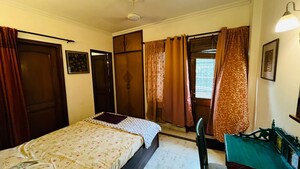 Bedroom in 3 BHK Builder Floor at Kalkaji – for Rent
