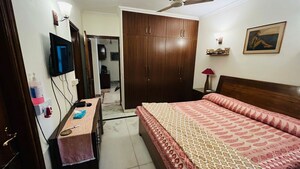 Bedroom in 3 BHK Builder Floor at Kalkaji – for Rent