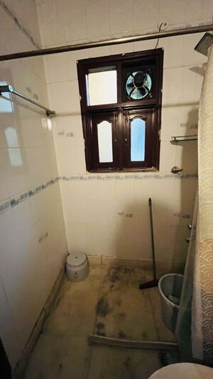 Bathroom in 3 BHK Builder Floor at Kalkaji – for Rent