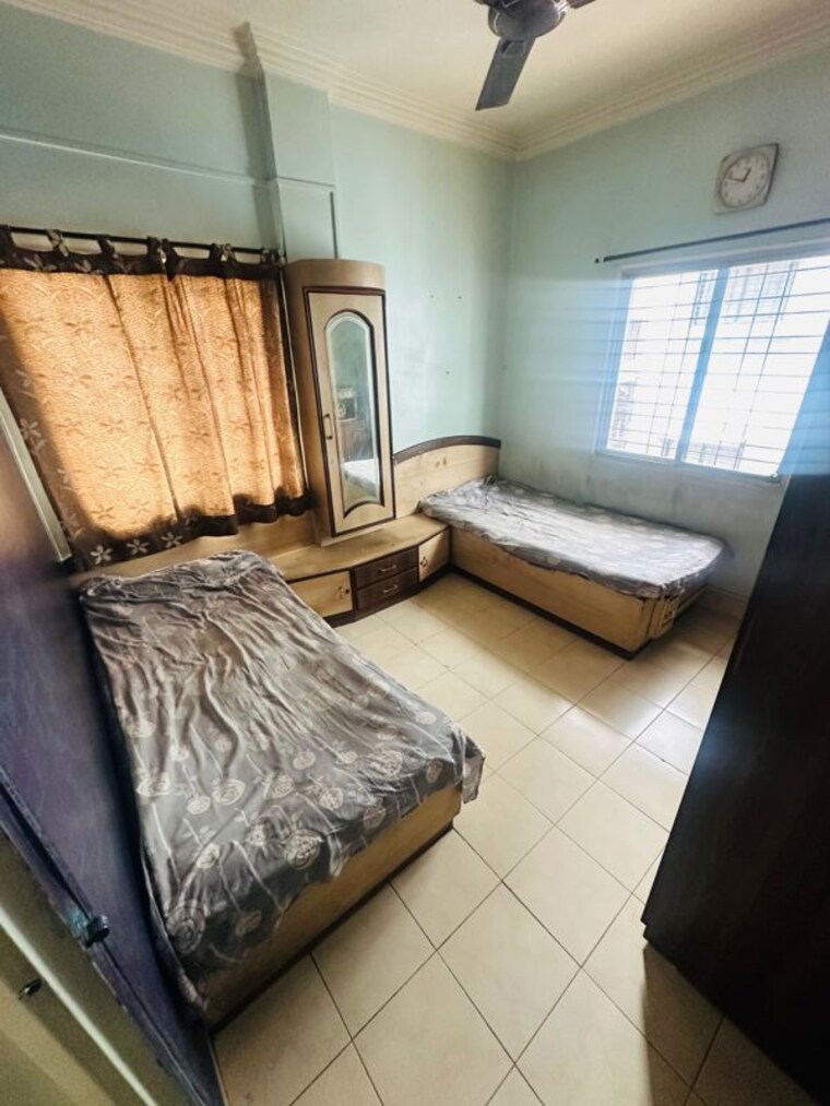 Bedroom, abhijit-park 2 Bedroom 720 Sq.Ft. Apartment In Thergaon Pune 10459142