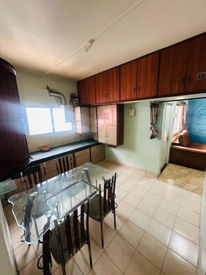 Kitchen in 2 BHK Apartment at Abhijit Park, Thergaon – for Rent
