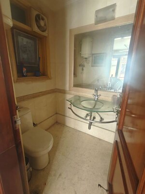 Bathroom in 3 BHK Builder Floor at Greater Kailash Part 3 – for Sale