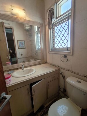 Bathroom in 3 BHK Builder Floor at Greater Kailash Part 3 – for Sale