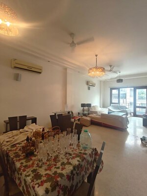 Living Room in 3 BHK Builder Floor at Greater Kailash Part 3 – for Sale