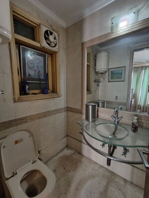 Bathroom in 3 BHK Builder Floor at Greater Kailash Part 3 – for Sale