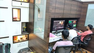 Team Area in  Office Space at Ijmima Complex, Malad West – for Rent
