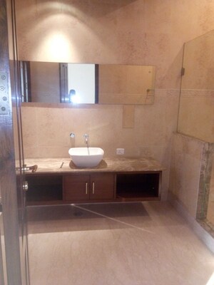 Bathroom in 5 BHK Builder Floor at Panchsheel Park – for Rent