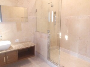 Bathroom in 5 BHK Builder Floor at Panchsheel Park – for Rent