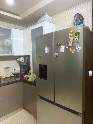 Kitchen in 3 BHK Builder Floor at Greater Kailash I – for Sale