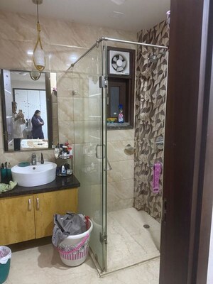 Bathroom in 3 BHK Builder Floor at Greater Kailash I – for Sale