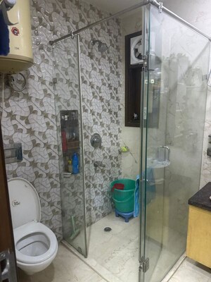 Bathroom in 3 BHK Builder Floor at Greater Kailash I – for Sale