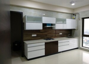 Kitchen in 4 BHK Apartment at Dynamix Woodlands Apartment, Malad East – for Rent