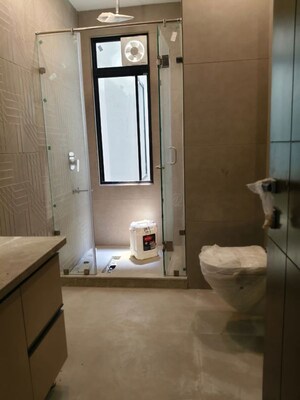 Bathroom in 4 BHK Builder Floor at Saket – for Rent