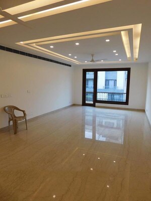 Living Room in 4 BHK Builder Floor at Panchsheel Park – for Rent