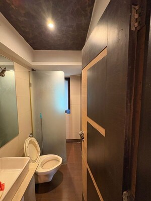 Bathroom in 3 BHK Apartment at Bandra West – for Rent