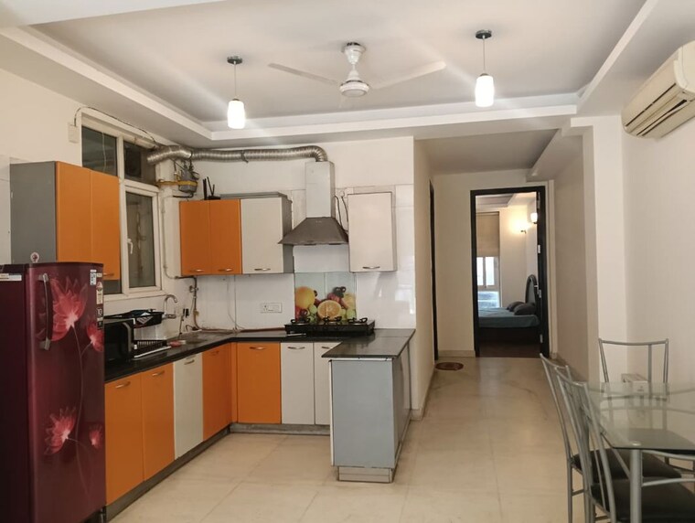 Kitchen, paramount-floraville 3 Bedroom 1685 Sq.Ft. Builder Floor In Sector 137 Noida 10459202