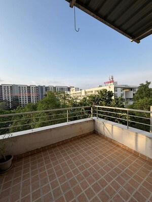 Balcony in 2 BHK Apartment at Rohan Mithila Phase II, Viman Nagar – for Rent