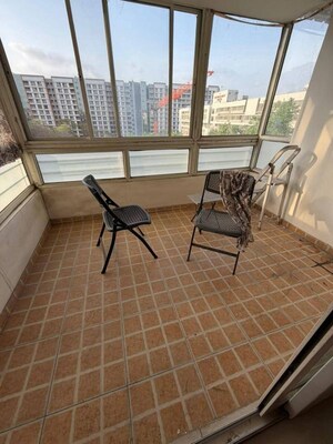 Balcony in 2 BHK Apartment at Rohan Mithila Phase II, Viman Nagar – for Rent
