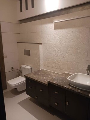 Bathroom in 4 BHK Builder Floor at Panchsheel Park – for Rent