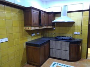 Kitchen in 4 BHK Builder Floor at Panchsheel Park – for Rent