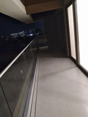 Balcony in 3.5 BHK Apartment at Kalpataru Solitaire, Juhu – for Rent