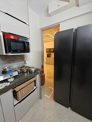 Kitchen in 3.5 BHK Apartment at Dosti Eastern Bay, Wadala – for Rent