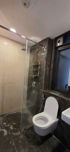 Bathroom in 2 BHK Apartment at Lodha The Park, Worli – for Rent