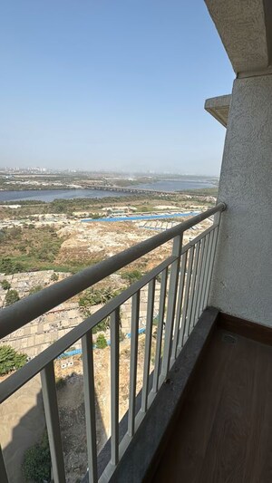 Balcony in 2 BHK Apartment at Lodha Amara, Kolshet Road – for Rent