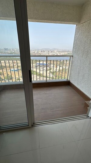 Balcony in 2 BHK Apartment at Lodha Amara, Kolshet Road – for Rent