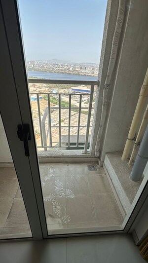 Balcony in 2 BHK Apartment at Lodha Amara, Kolshet Road – for Rent