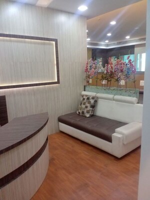 Bathroom in  Office Space at Rupa Solitaire, Kopar Khairane – for Rent