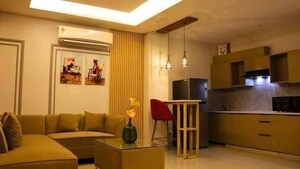 Living Room in 4 BHK Apartment at Dlf Cyber City, Sector 24 – for Rent