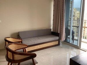 Living Room in 1 BHK Apartment at Tata Serein, Pokhran Road No Two – for Rent