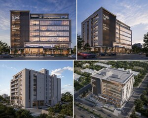  Office Space – Exterior View View at Madhapur - for Sale