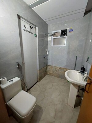 Bathroom in 1 RK Builder Floor at Malviya Nagar – for Rent