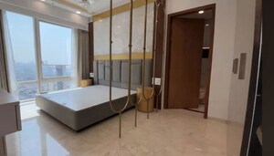 Living Room in 4 BHK Apartment at Indiabulls Blu, Worli – for Rent