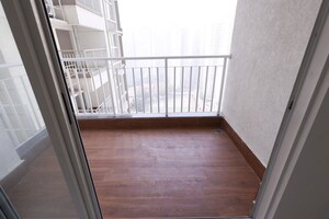 Balcony in 2 BHK Apartment at Lodha Amara Tower 24 And 25, Kolshet Road – for Sale