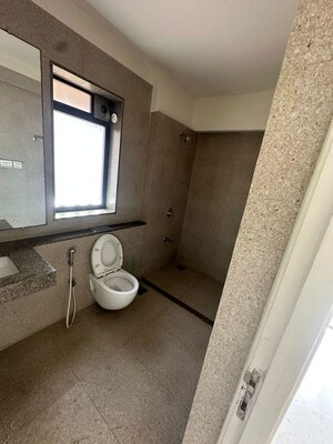 Bathroom in 3.5 BHK Apartment at Kalpataru Solitaire, Juhu – for Rent