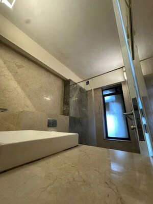 Bathroom in 3.5 BHK Apartment at Kalpataru Solitaire, Juhu – for Rent