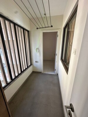 Balcony in 3.5 BHK Apartment at Kalpataru Solitaire, Juhu – for Rent