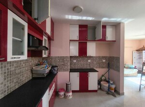 Kitchen in 3 BHK Apartment at SJR Hamilton Homes, Off Sarjapur Road – for Rent