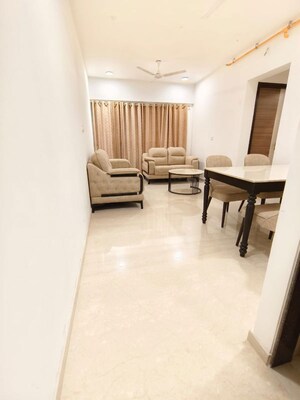 Staircase in 3 BHK Apartment at Ruparel Ariana, Parel – for Rent
