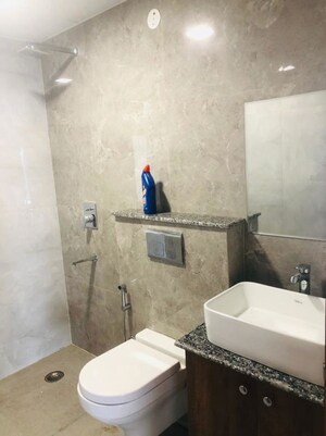 Bathroom in 3 BHK Builder Floor at Ardee City, Sector 52 – for Sale