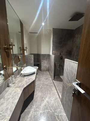 Kitchen in 3 BHK Apartment at Lodha World View, Worli – for Rent