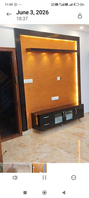 Hall in 3 BHK Apartment at High Grounds – for Rent