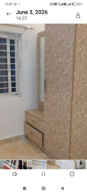 Bathroom in 3 BHK Apartment at High Grounds – for Rent