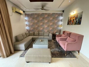 Living Room in 3 BHK Builder Floor at Lajpat Nagar 4 – for Rent