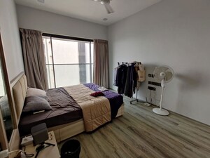 Living Room in 2 BHK Apartment at Rustomjee Paramount, Khar West – for Rent