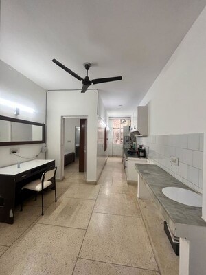Kitchen in 2 BHK Builder Floor at Lajpat Nagar 4 – for Rent